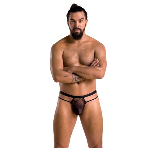 029 THONG COLLIN black L/XL - Passion